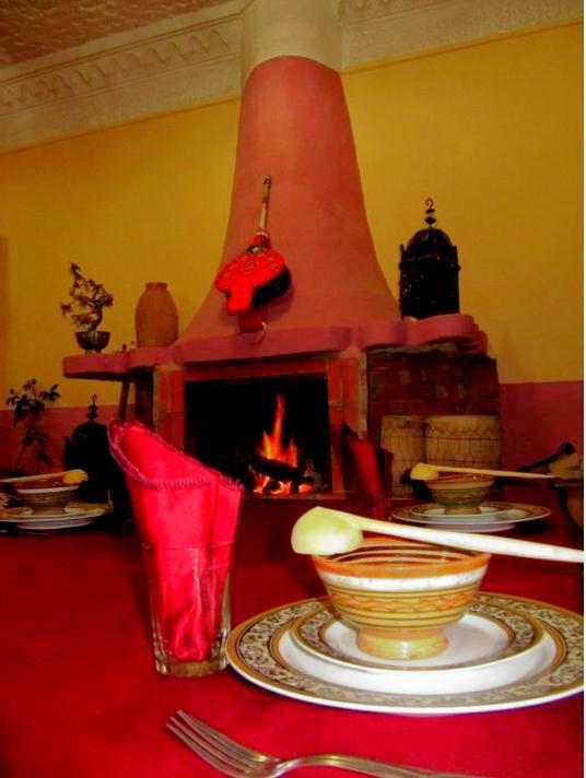 Auberge Des Peupliers Cafe Restaurant Akhendachou n'Ait Ouffi Εξωτερικό φωτογραφία